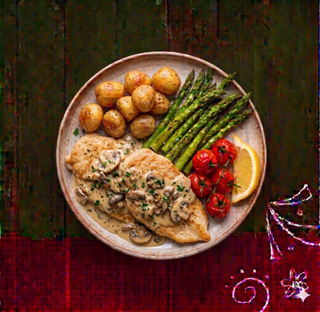 Plat Escalope Crème