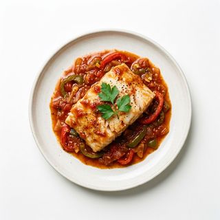 Bacalao (Guisado Con Tomate)