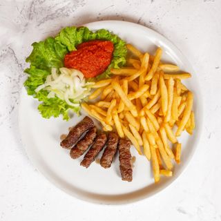 Ćevapčići mali s pomfritom