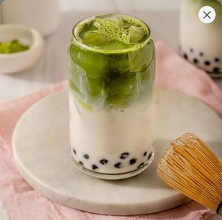 Leite de Matcha em Pó