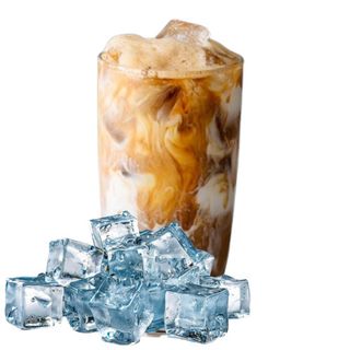 Café latte helado