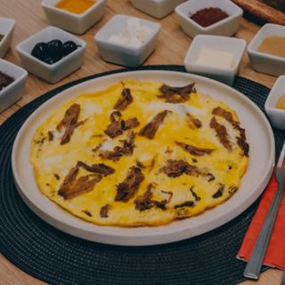 Omlette with Beef