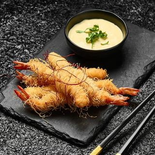 Креветки катаіфі з манго соусом (75\30г)