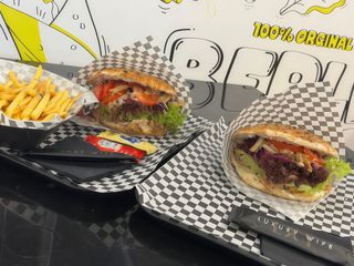 Berliner döner de pollo