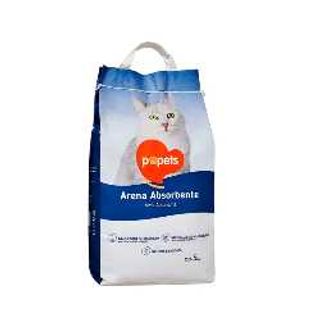 Areia Básica Gatos - Popets 5Kg