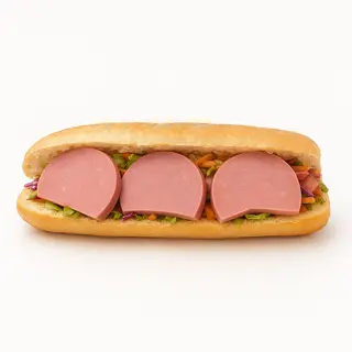 Mortadella Sandwich