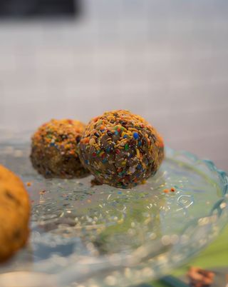 M&M Protein Ball