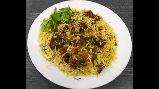 Beef biriyani