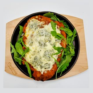 Pollo pomodoro & quatro formaggi