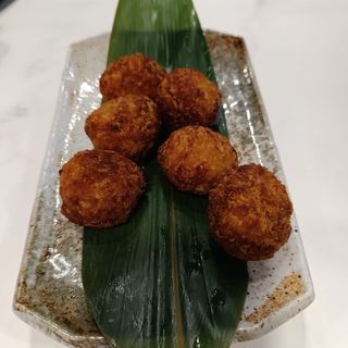 Croqueta sobrasada parmesano