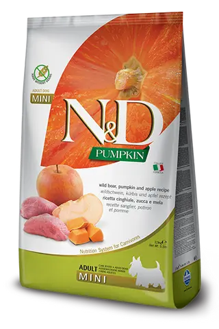 Farmina N&D Karma dla Psów Dynia Dzikie Wieprze Jabłko  800g