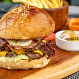 Pork & Pineapple burger