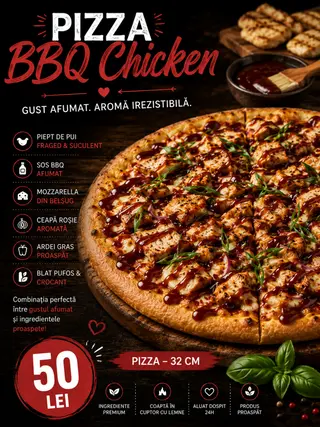 Pizza BBQ Chicken 32 cm