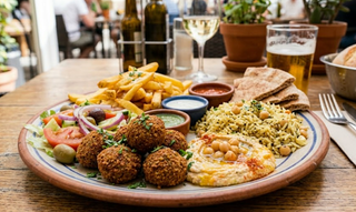 Plato Combinado De Falafel (5 Uds.)