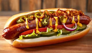 Hot dog z Kiełbasą śląską