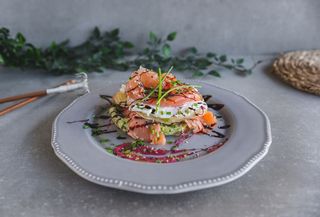 Panquecas de Salmão Fumado