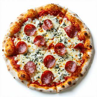 Salamino e gorgonzola