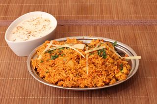 Biryani z jagnięciną & raita