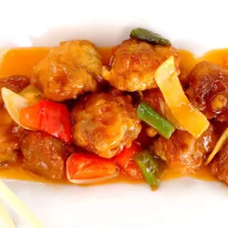 Gambas Agridulces