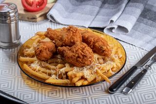 Nagy csirkeszárny menü/Meniu mare aripioare de pui