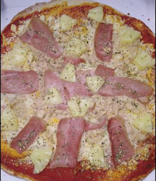Pizza Casera Tropical (Mediana)