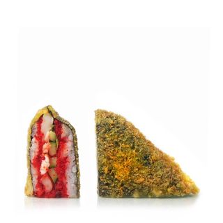 Саше с креветками и тобикой