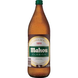 Mahou Clásica Cerveza Botella 1L