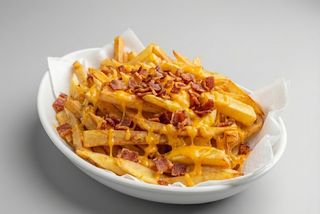 Batata com Bacon e Cheddar