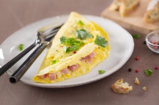 Omelette Jambon Fromage