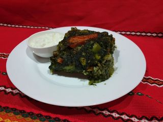 Ориз със спанак и тиквички (400г)