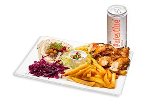 Menu Yalla Pita con Pollo + Patate + Bibita