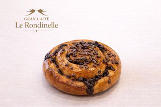 Girella con gocce di cioccolato