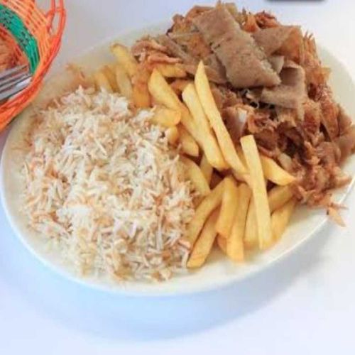 Plato con arroz