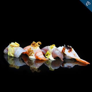 Nigiri misto flambe