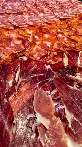 Tabla de degustación de Ibéricos