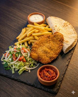 Plats Express Escalope panée