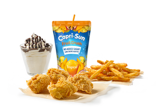 Menú pop kids 4 nuggets