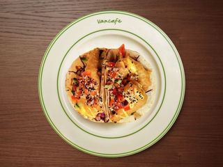 Тако з креветками темпура (210g)