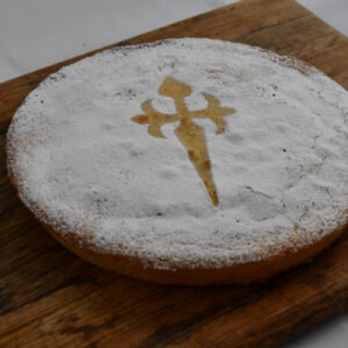 Tarta de Santiago grande