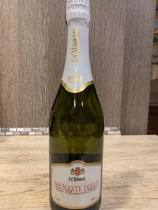 Spumante dolce 75 cl 10%