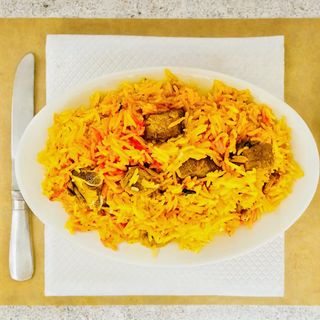 63. Lamb biryani