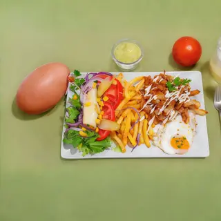 Plato De Carne De Pollo Estilo Griego