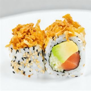 Crunch Roll Salmón (8 Pzs.)