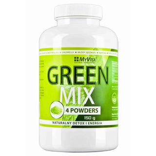 Green Mix 4 powders Detox i Energia - 150g MyVita
