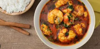Gamberi curry