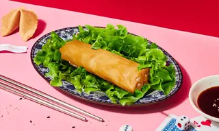 Rollito primavera de verduras 蔬菜春卷