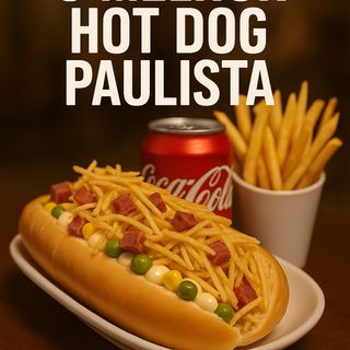 Menu Cachorro Quente - Bebida e Batata Frita