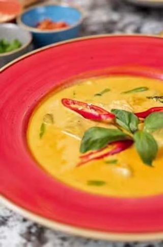 Zółte curry z tofu