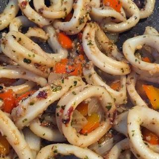 Plat Calamars à la plancha 