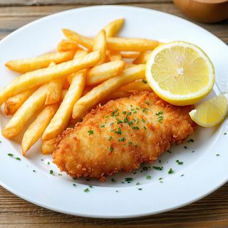 Bečka šnicla 200gr sa pomfritom